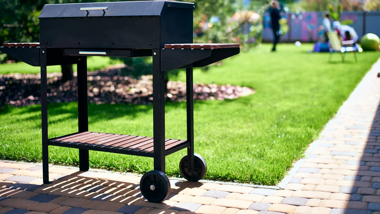 Barbecue charbon MasterCook Friend sur chariot